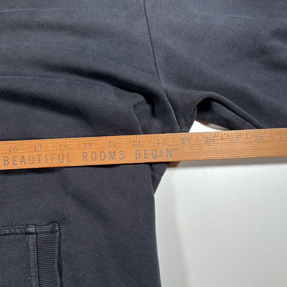 Men’s Zanerobe Lowgo Hood Sweatshirt Black sz M - Picture 3 of 6